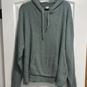Aerie XXL Waffle Knit Hoodie